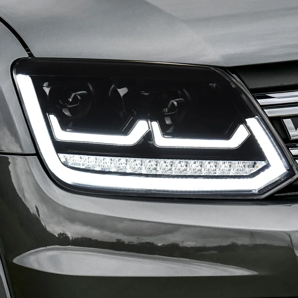 

Модернизированные фары в сборе для Volkswagen Amarok 2011-2016: светодиодные линзы-проекторы, установка Plug and Play, аксессуары