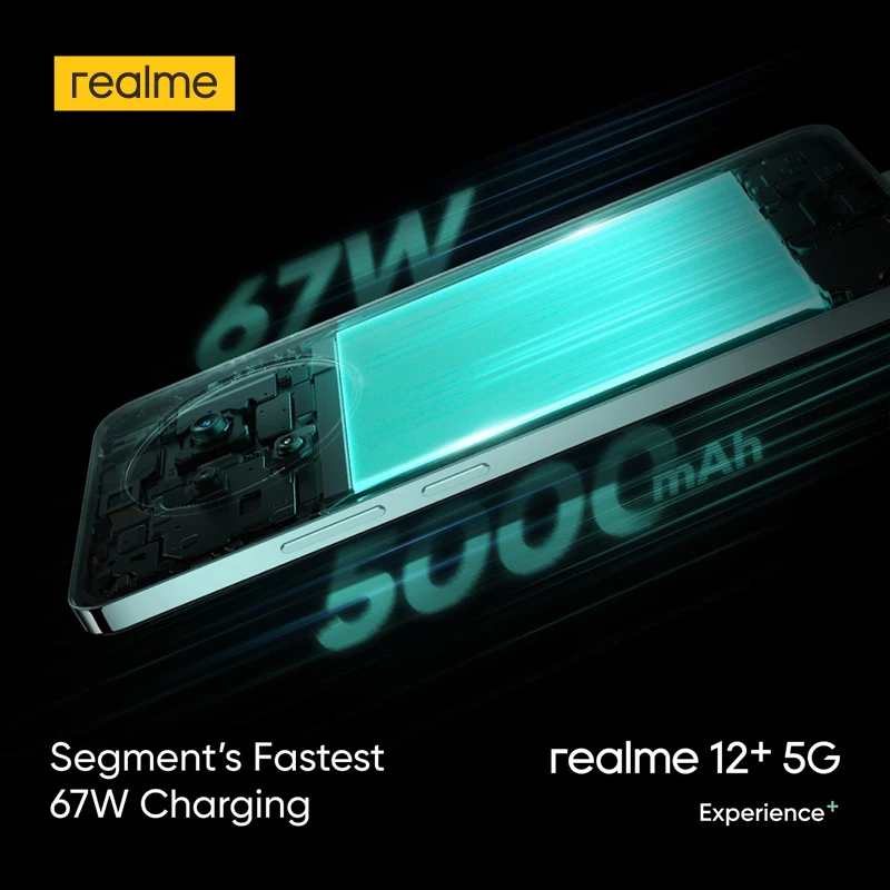 【World Premiere】realme 12 Plus 5G Smartphone 50MP Sony LYT-600 OIS Portrait Camera 6.67\