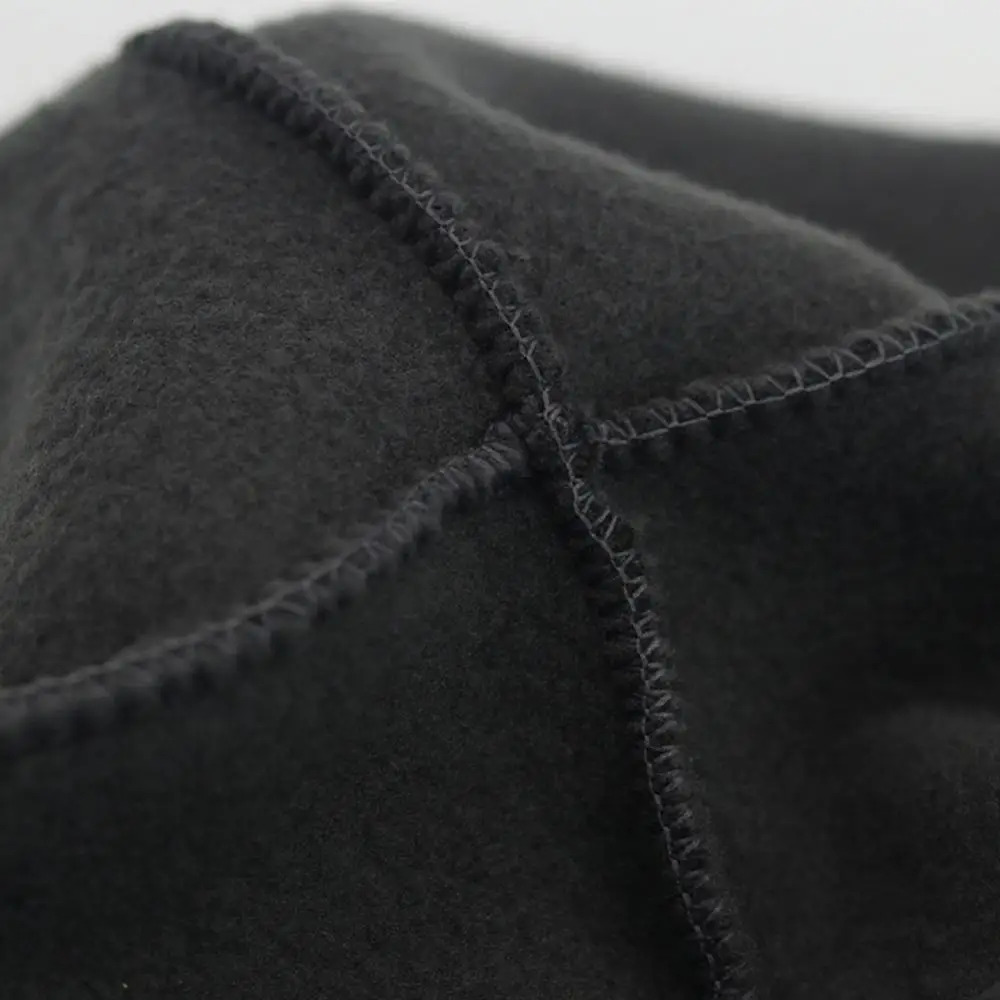 Fleece-Laufmütze, Sport-Wintermütze, weich, dehnbar, Fitness, warm, Snowboard, Wandern, Radfahren, Ski, winddichte Mütze für Herren und Damen – Detail 5