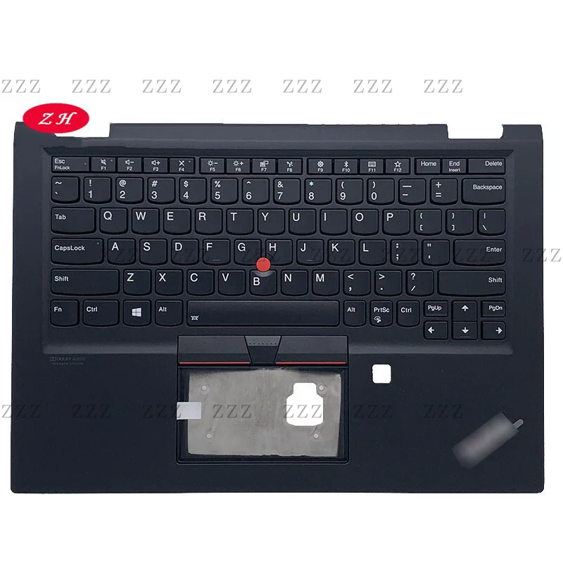 ZZ For  Lenovo X13 Yoga Gen1 backlit keyboard C shell palmrest 5M10Y85839