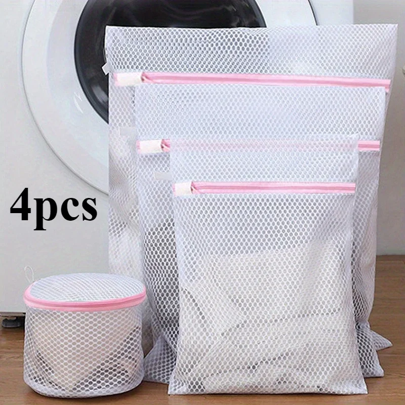 4pcs Laundry bag, storage bag, laundry protection bag, specifically designed for washing machines