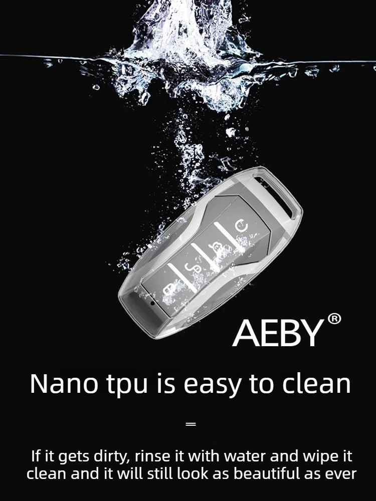 

Чехол для смарт-ключа BYD Atto 2 Smart Driving Edition 2025, аксессуары для ключей, кожаный брелок, чехол для ключей