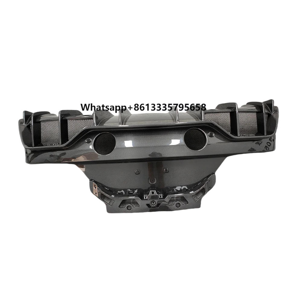 Suitable for Maserati MC20 Retrofit Upgrade Carbon Fiber Rear Diffuser Bumper Body Kit