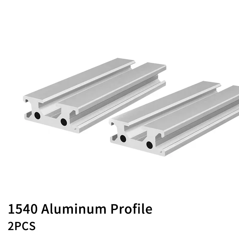 

2PCS 1540 Aluminum Profile Extrusion Frame 100-550mm Anodized Linear Rail for CNC 3D Printer Workbenc Engraving Machine