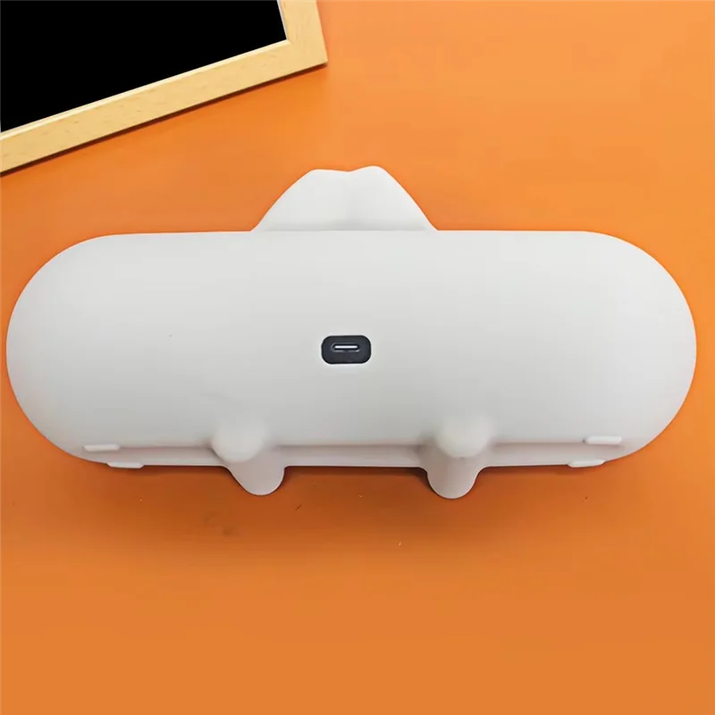 

AT93-Dustproof Protective Cover Silicone Waterproof Solid Color Audio Protective Case Cute Bluetooth Audio Protective Case Black