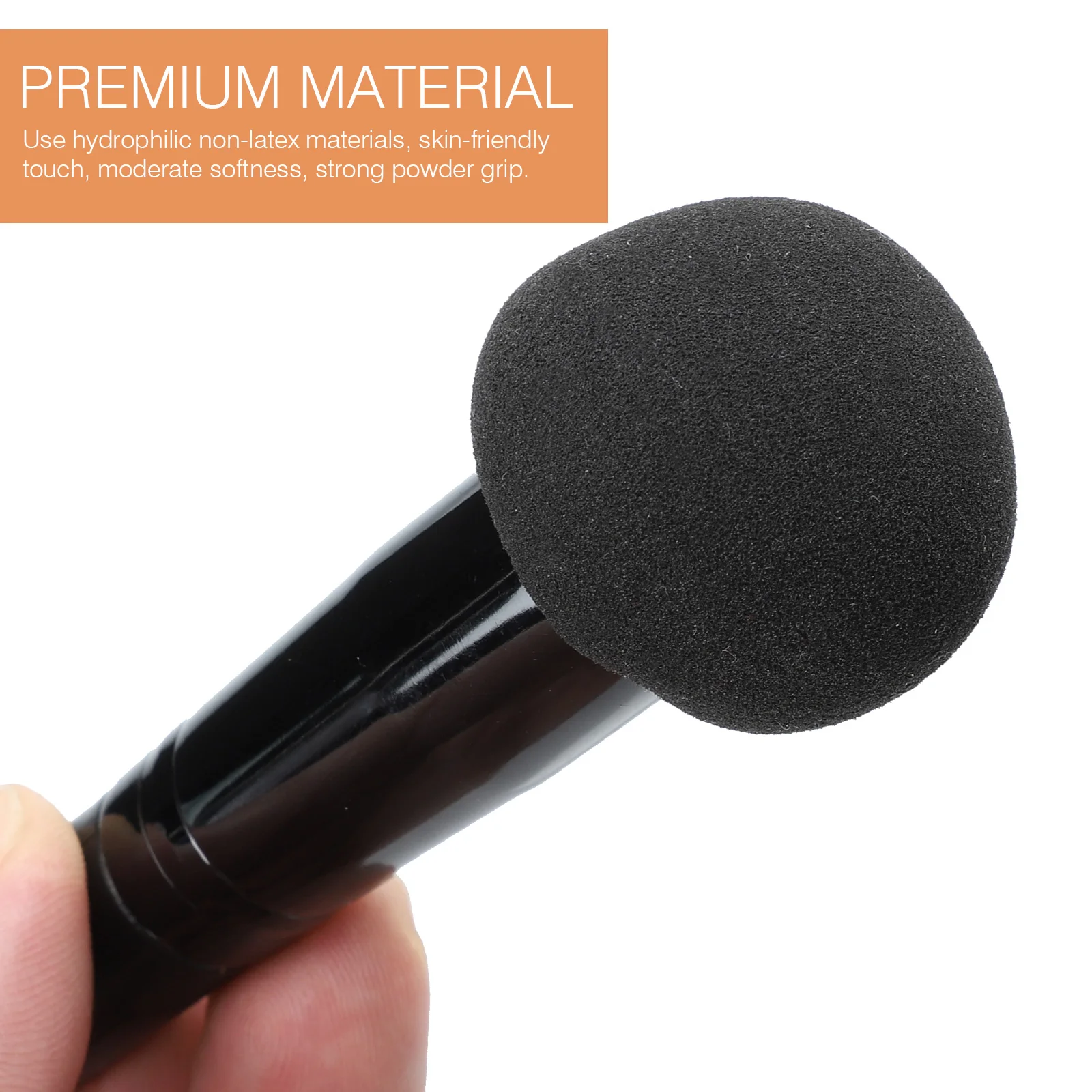 4 قطع من وسادة الفطر المنتفخة للمكياج على شكل فطر، فرشاة بودرة الوجه كريم الأساس والرطب