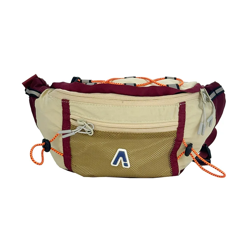 حقيبة صدر عصرية للأولاد من Ins حقيبة كروس متخصصة للرياضات الخارجية وركوب الدراجات وحقيبة كتف للنساء