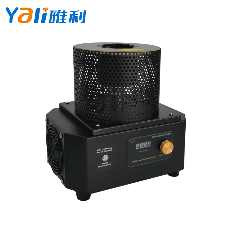 1-3 KG Gold Capacity Induction Melter Melting Furnace To Refine Metal Gold Silver Copper Smelting Machine Jewelry Equipment