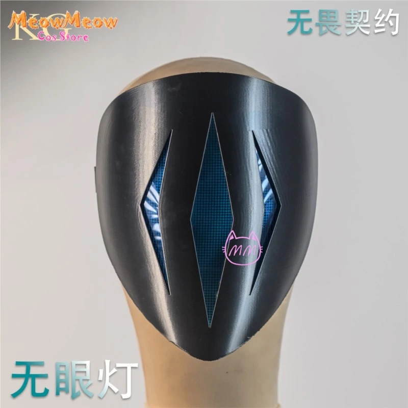 VALORANT Omen Paranoia Glowing Helmet Cosplay Wearable Mask DIY Prop Replica Halloween Gothic Wear Masquerade  Halloween Anime