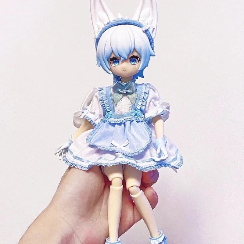 

В наличии Новая серия Ufdoll Tea Drink Mini 6-точечные куклы Bjd Аниме Fiugre Caja Ciega Украшения Детские игрушки Подарки на день рождения