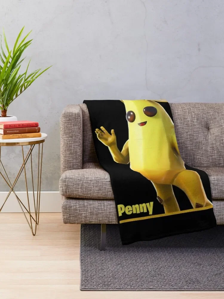 Peely Throw Blanket Travel Cute Blankets