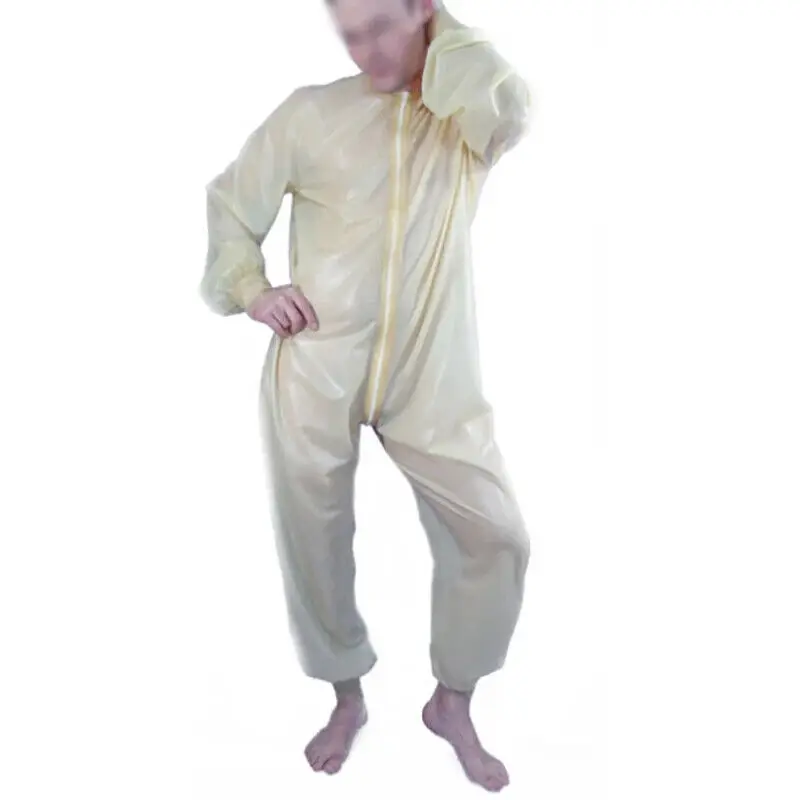 Lateksowy kombinezon luźno na imprezę Cosplay gumowe body ogólnie Zentai kombinezon Halloween