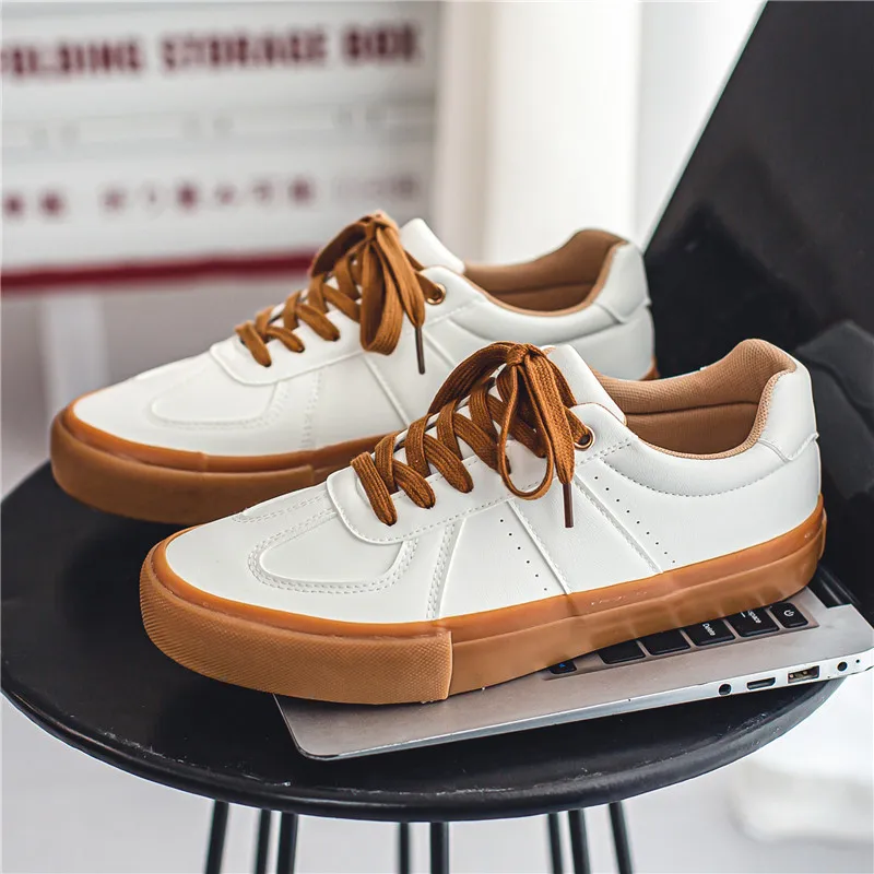 

Men's Casual Shoes Vintage German Training Shoes Lace-up Light and Comfortable Sneakers Skateboard Running Shoes for Women