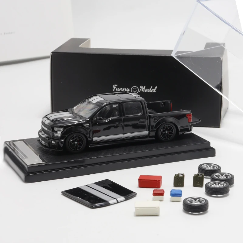 Funny Model 1/64  SHELBY F-150 Shelby Simulation Alloy car model