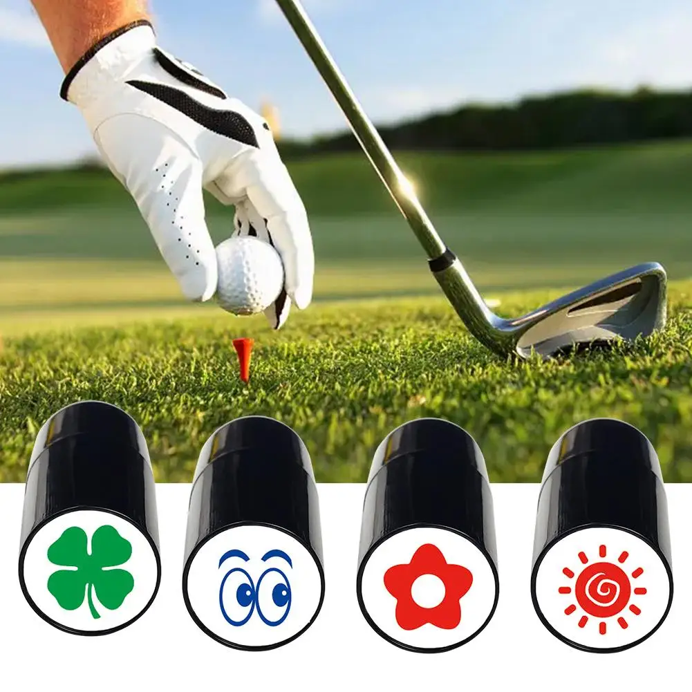 1pc Golf Ball Stamper Eagle Pattern Stamp Impression Golf Long Quick Drying Plastic Accessories Lasting Multicolors T4Y8