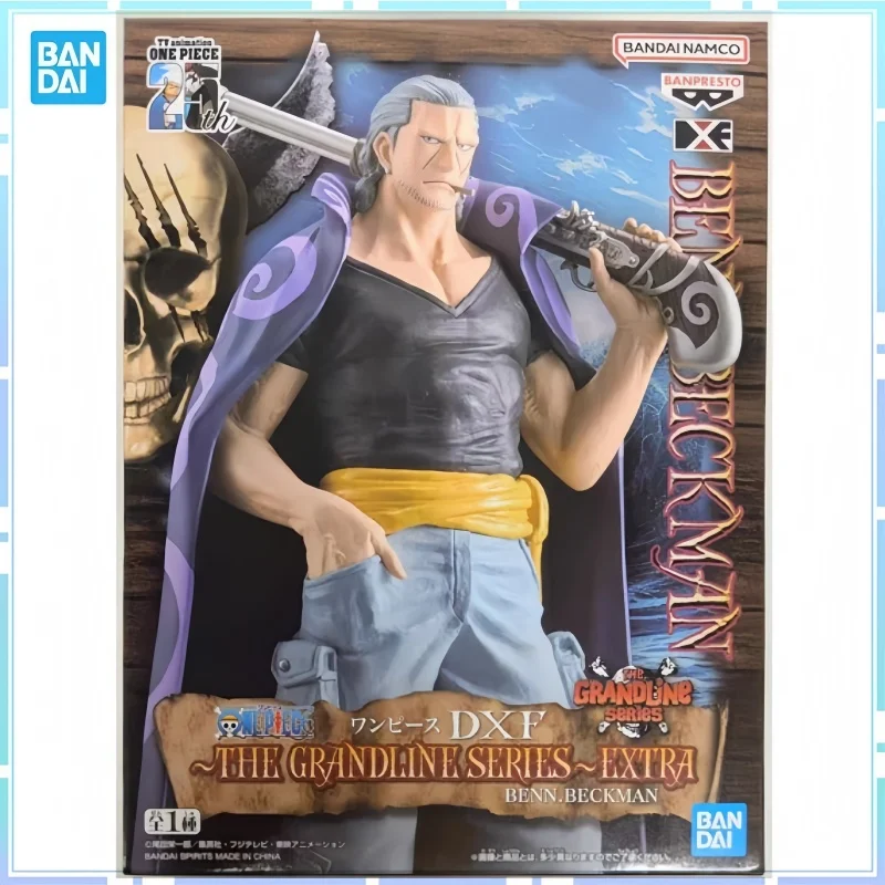 

Bandai Original Banpresto Anime One Piece DXF THE GRANDLINE SERIES EXTRA Benn Beckman Action Figure Model Collection Toy Gitts