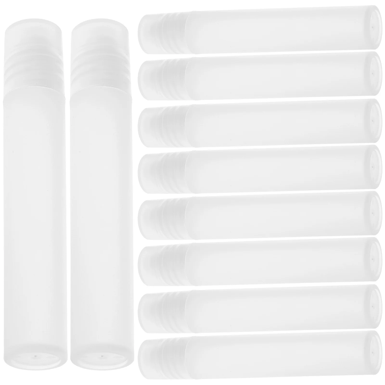 

10Pcs 7Ml Roller Bottles Empty Oil Containers Portable Travel Refillable Vials for Perfume Essential Oils Skin Care