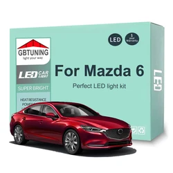 LED Interior Light Bulb Kit For Mazda 6 Mazda6 2002-2018 2019 2020 2021 Canbus Dome Trunk License Plate Lamp Car Accessories