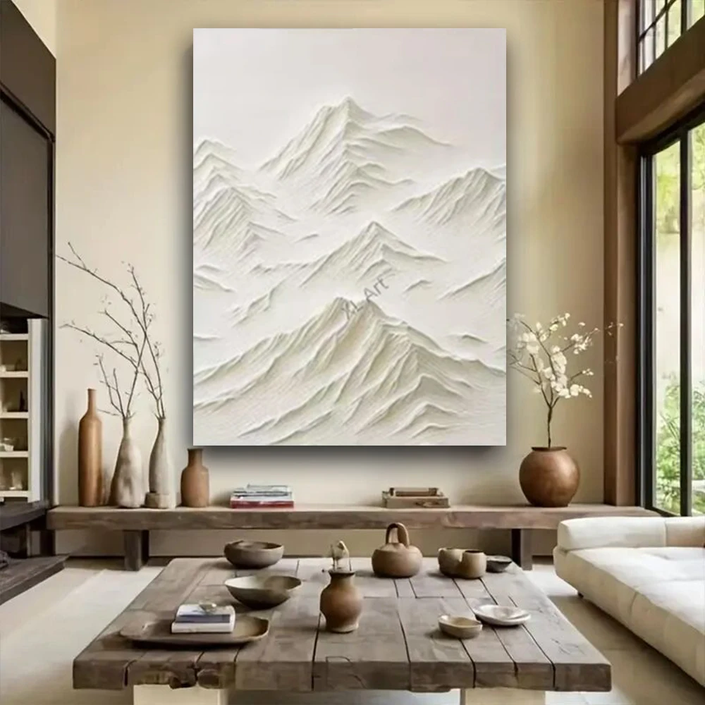Simple Design High Quality Hand-Painted Modern Grey Oil Paintings On Canvas Modern Art Oil Painting For All Kinds Of Wall Decor