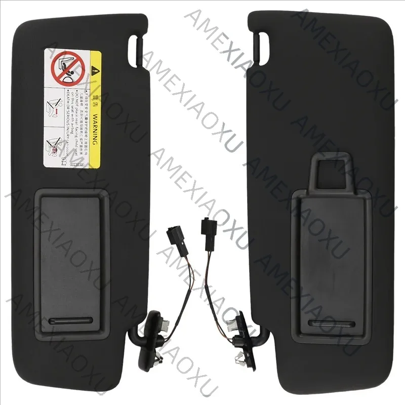 

AMEXIAOXU Car Front Sun Visor Panel With Makeup Mirror For VW Jetta Golf 7 MK7 T-Cross Passat B8 5GG857551 5GG857552