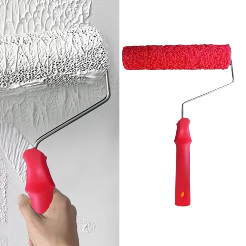 

Wall Brush Putty Roller Texture Pattern Roller Brush Drywall Compound Roller for Smooth Plastering Construction Tool