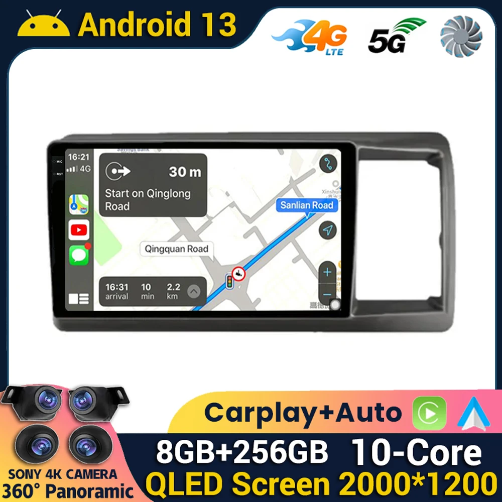 For Honda Crossroad 2007 - 2010 Right hand driver Car Radio Multimedia Video Player Navigation GPS Android 13 No 2din 2 din dvd