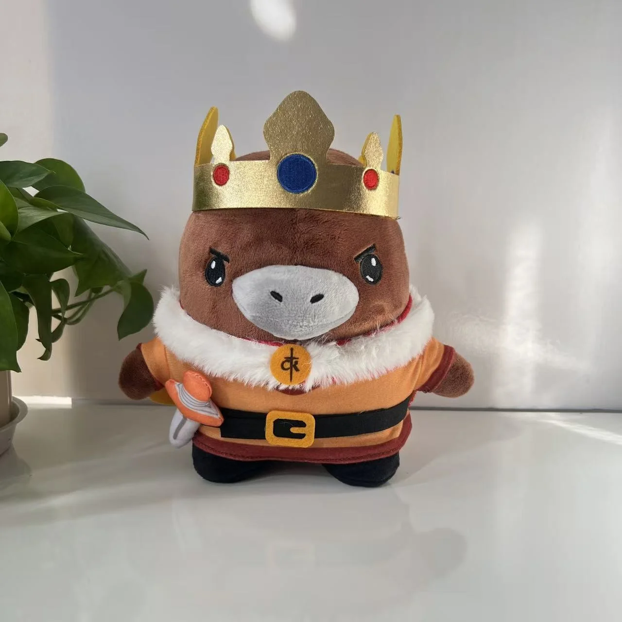 Corações de ferro ou kaiser ornitorrinco brinquedo de pelúcia macio bonito jogo de pelúcia animal boneca ornitorrinco cosplay jogador jogo presentes de aniversário