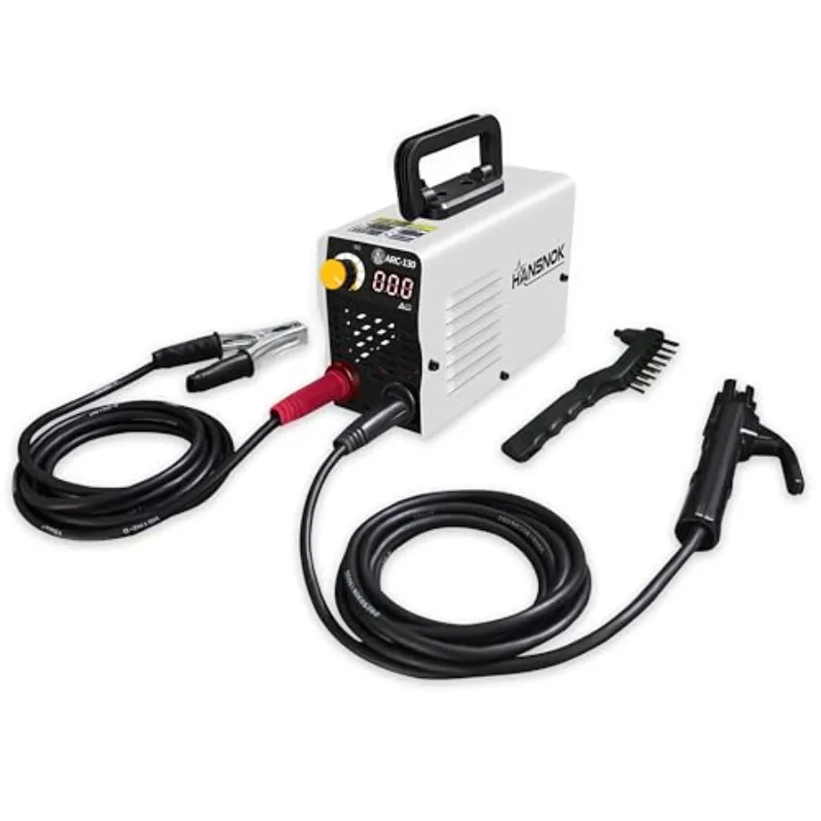 

Сварочный аппарат HANSNOK 130A Mini Stick: Суперминиатюрный портативный инверторный сварочный аппарат 110В IGBT с функциями Hot Start и Anti-Stick, малогабаритный
