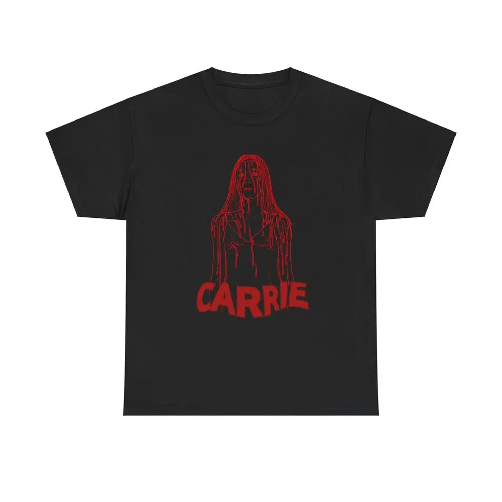 Carrie Heavy Cotton Unisex Tee, Stephen King, Sissy Spacek