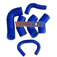 NEW 6PCS Silicone Intercooler Hose for Mitsubishi Lancer Evo 7 8 9 CT9A 4G63 2001 -2006 2002 2003 2004 2005