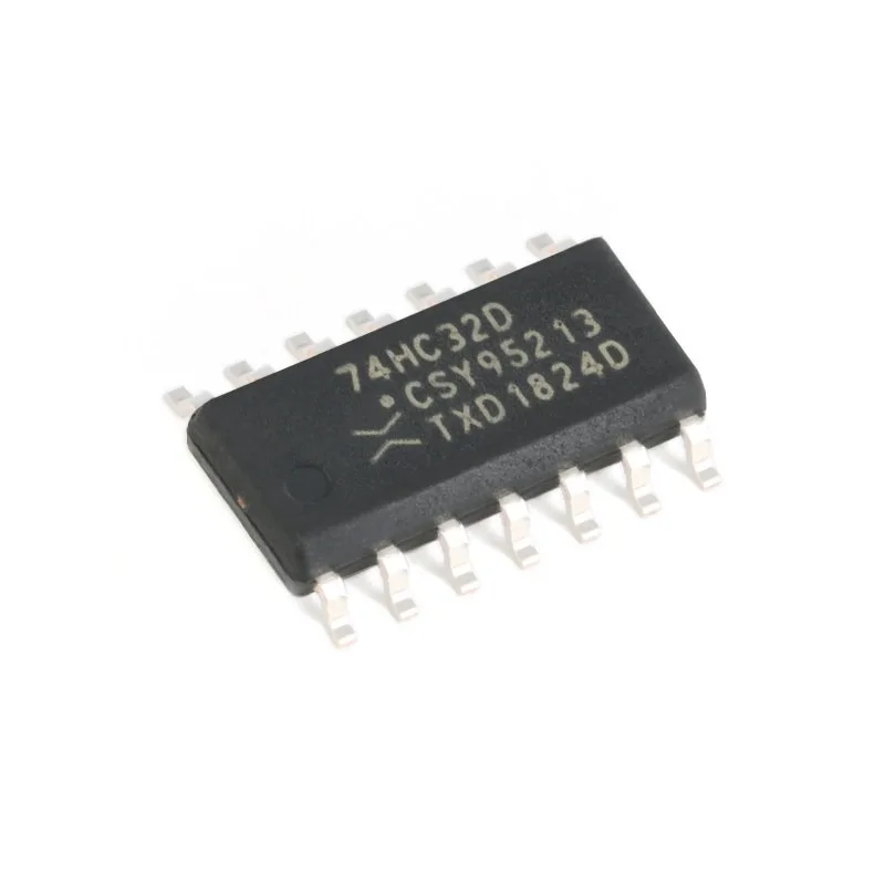 10 pcs Quad 2-Input OR Gate Logic IC 74HC32D SOIC-14 14pin 2V-6V CMOS chip for digital circuit and electronic DIY