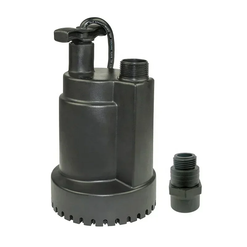 Portable water pump for household thermoplastic pumps