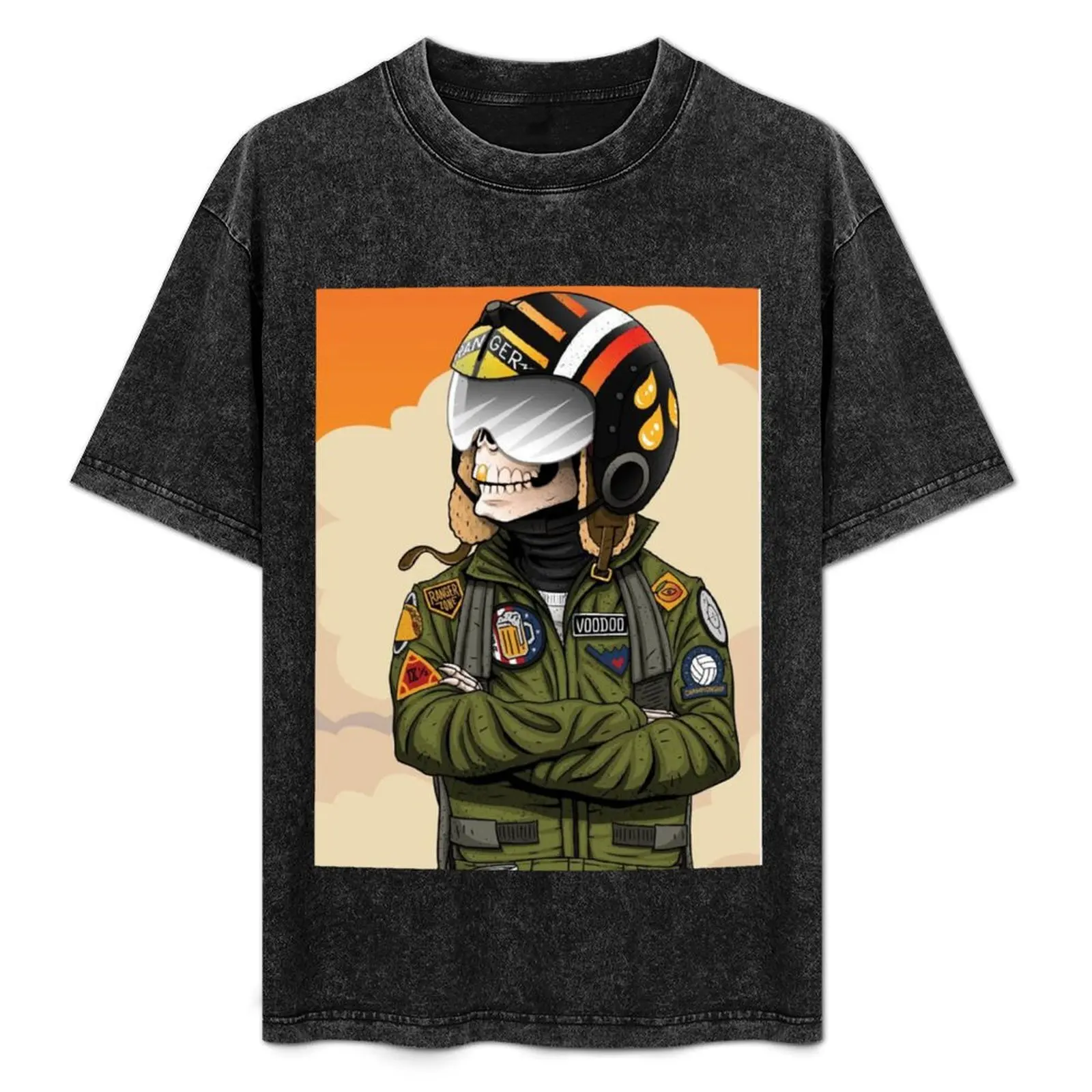 Camiseta Vintage voodoos-rangers-imperial-ipa, camiseta para vacaciones y actividades al aire libre