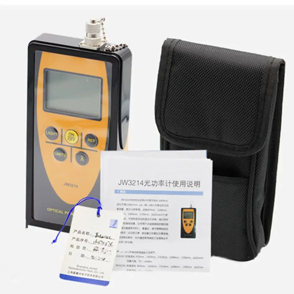 JW3214A اختبار فقدان عداد الطاقة الضوئية معدات الاتصالات Weiguang عالية الدقة