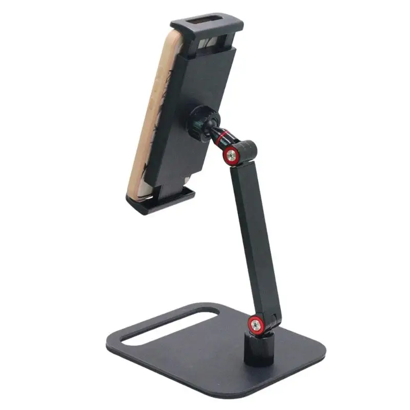 652F Slimly Aluminum Computer Stand With Reinforced Joints Fit 4.7inch-18inch Screens Tablets for Kitchen Bedroom Office Use