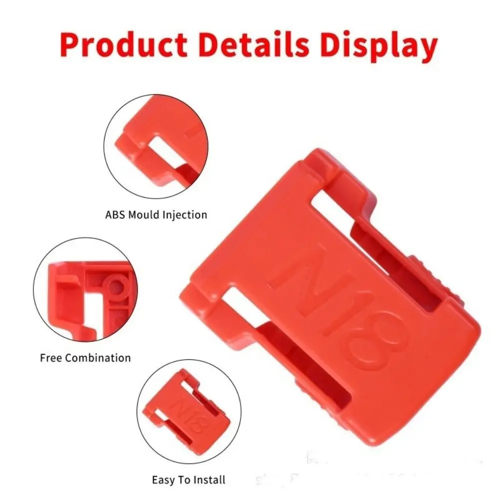 Portable Battery Storage Box Multifunctional Holder Case Battery Holder Battery Case