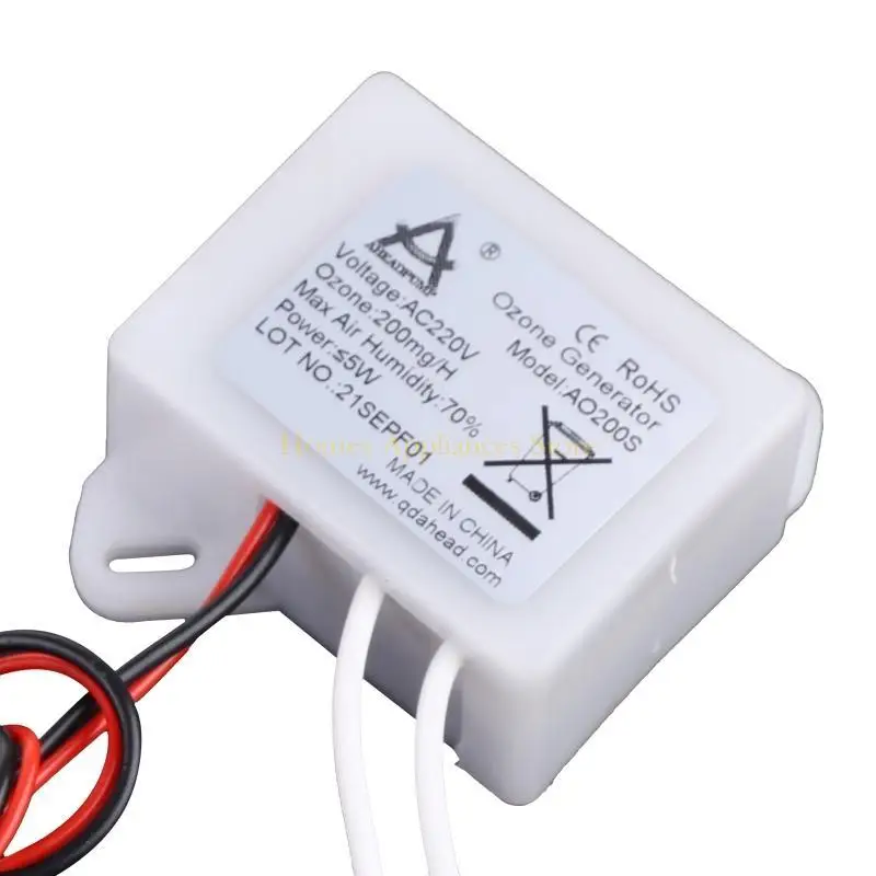 

D0AB AC220V 200mg Generator Tube For DIY Water Air Purifier Home New