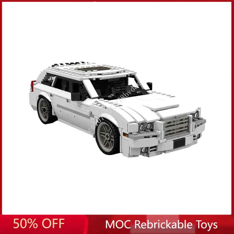 

835PCS MOC Speed Champions 300 Station Wagon Limousine Sportcar Model Building Blocks Bricks Creative Assembly Kids Toys Gifts