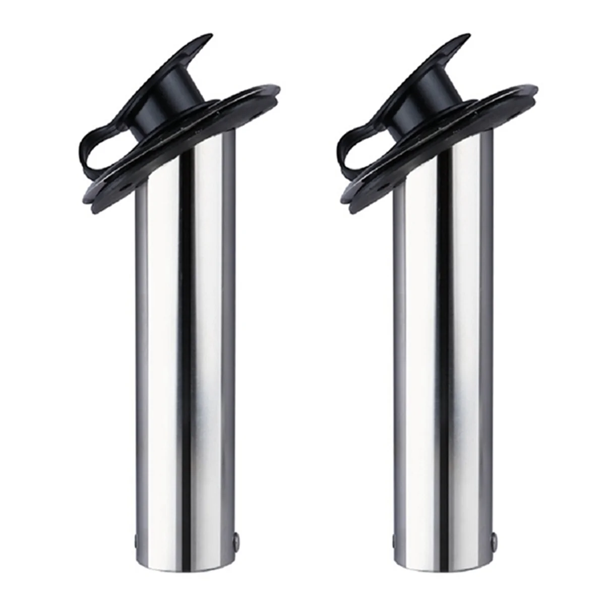 Fishing Rod Holder Stainless Steel Embedded Fishing Rod Holder for Marine Boat Accessories,30 Degrees,2PCS