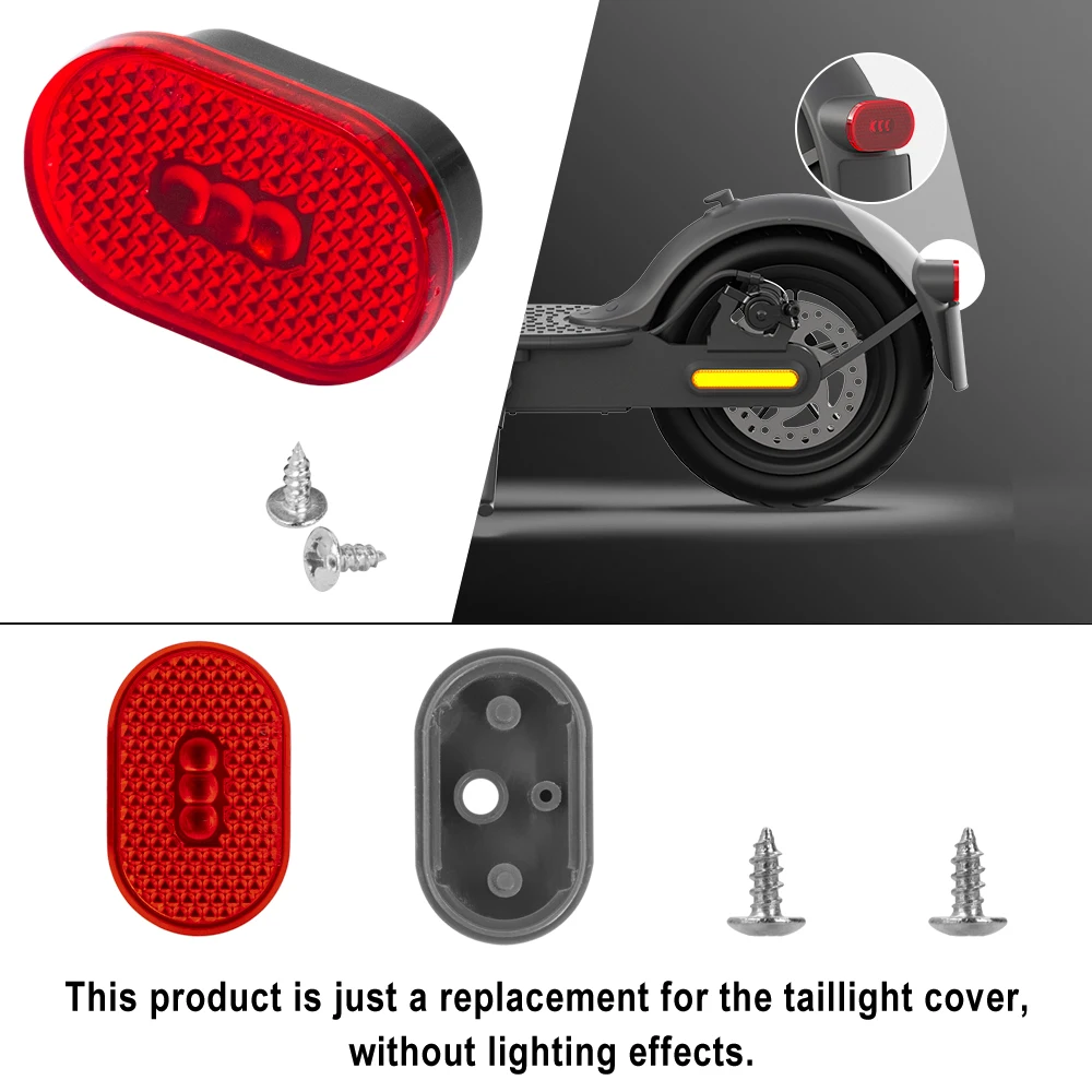 Taillights Led Rear Fender Lampshade Brake Rear Lamp Shade for Xiaomi Pro 2 Mi3 Electric Scooter Rear TailLight Lamp LED Cover