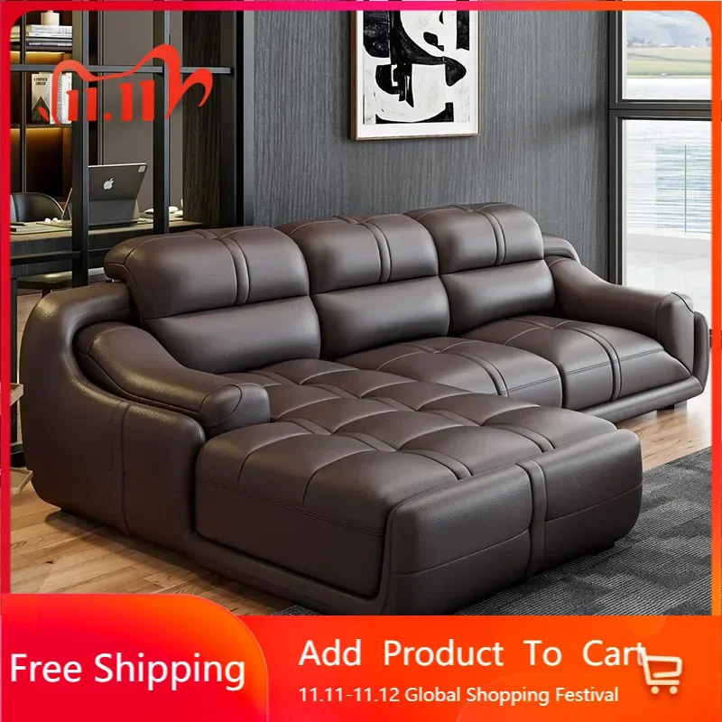 

Apartment Design Large Sofas Brown Wood Armrest Designer Modern Nordic Sofas Full Set Luxury Bedroom Muebles Trendy Furniture
