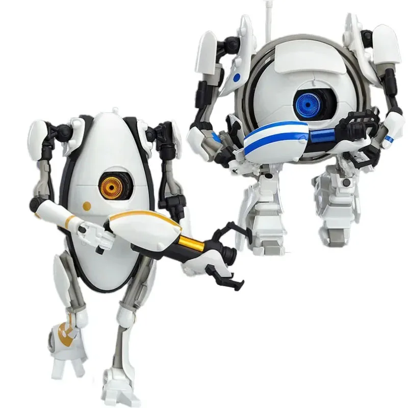 Stock 100% Original GSC 915 916 Atlas P-Body Portal 2 10cm/13cm Anime Action Figure Model Collection Limited Gift Toys