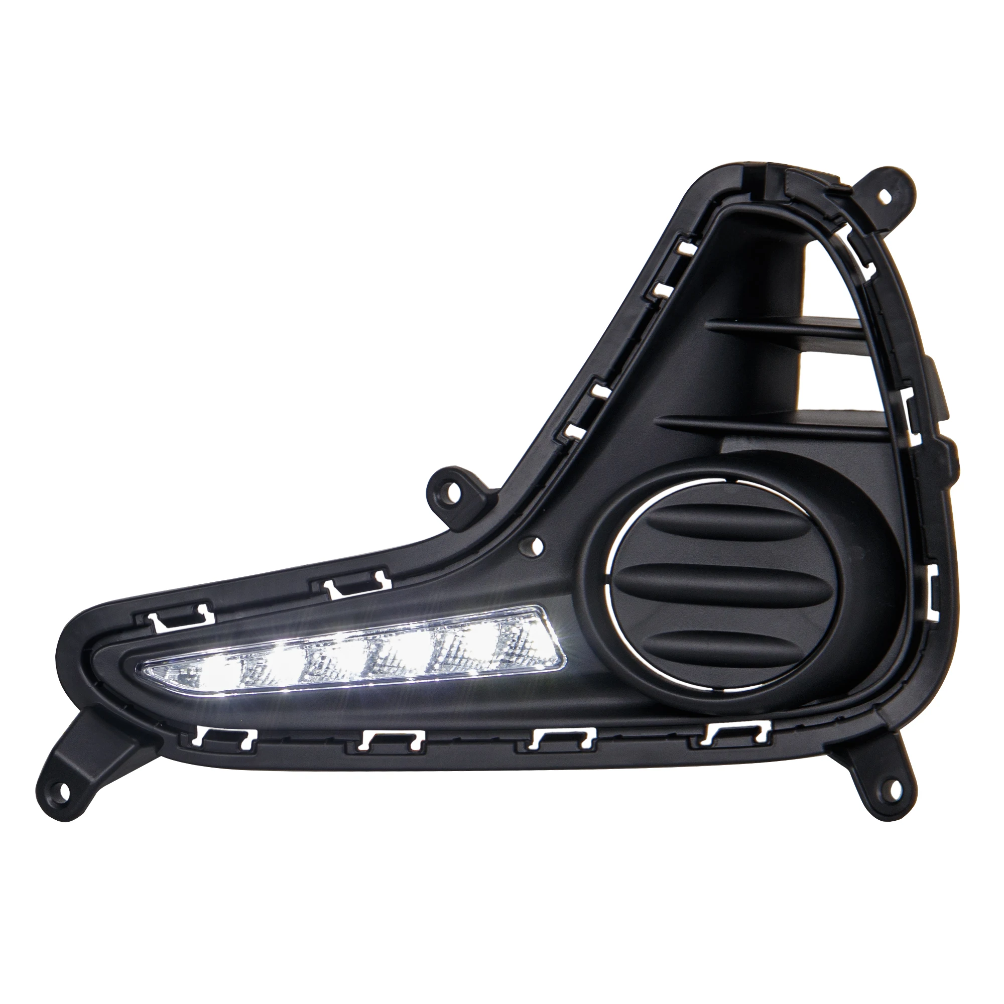 DRL for Hyundai I 10 Grand I10 2017 2018 2019 Car Daytime Running Light Front Fog Light Modified Running Yellow Turn Signal Lamp detail image 5