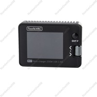 ToolkitRC M7 Charger 1-6S 200W 10A Model Aircraft Multifunctional Signal Test Compact Balance Charger