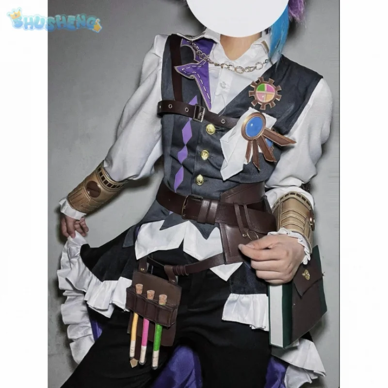 Kamishiro Rui Cosplay Costume Anime PJSK Handsome men and women vest jackets hats shirts prop Halloween carnival suits uniform view 2
