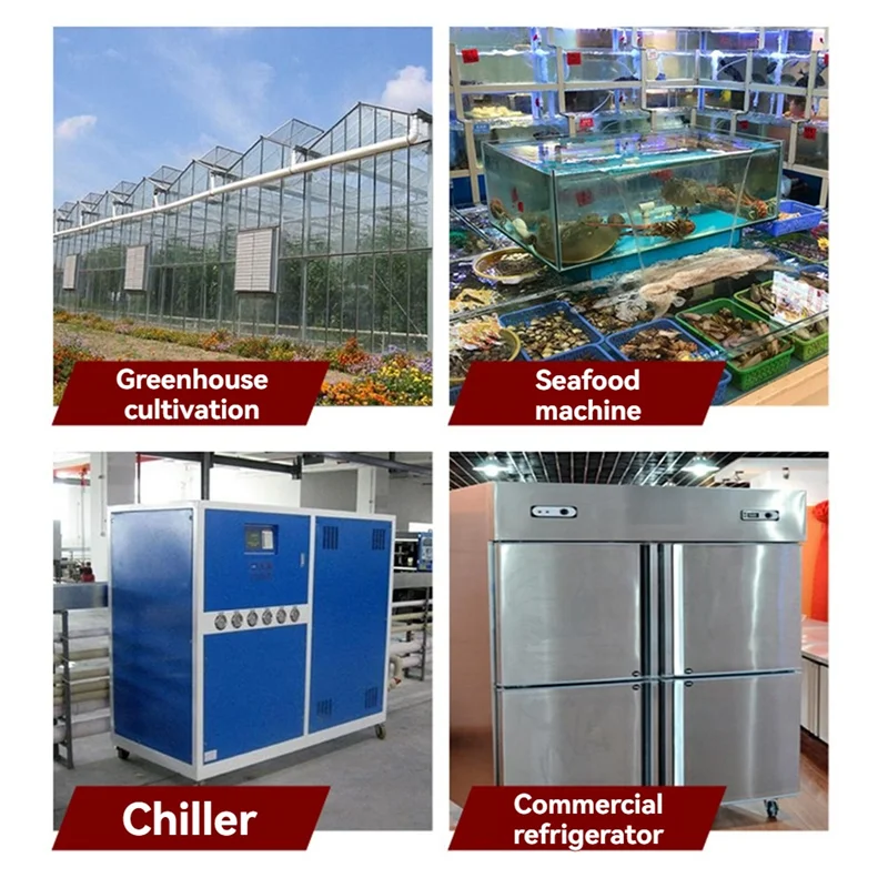 ABLQ Defrost Controller Incubator เครื่องทําความร้อน Cooler EK3030 220V Dual รีเลย์เอาต์พุตสวิทช์อุณหภูมิ