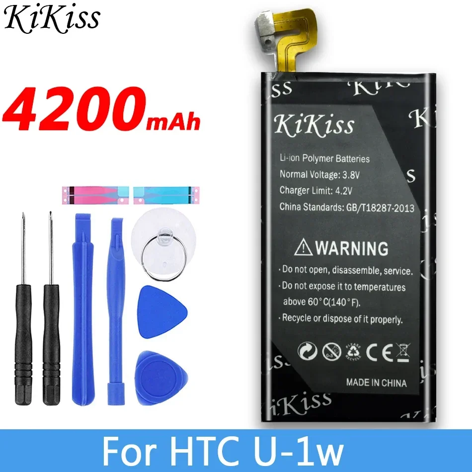 4200mAh B2PZF100 phone battery For HTC Ocean Note U-1w U Ultra U-1u Rechargeable Battery ACCU