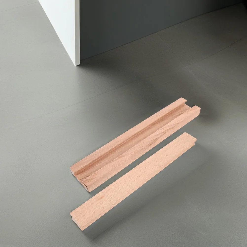 

2Pcs Wooden Drawer Slides Smooth Quiet Operation Easy Install Versatile Fit Home Improvement Dresser Cabinets