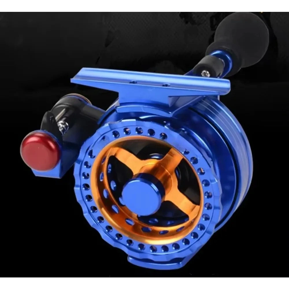 Factory supply 6 + 1BB CNC machining ice fishing aluminum raft fishing