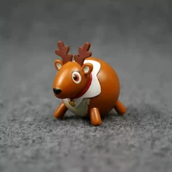 6cm cartoon christmas milu deer elk action figure toy PVC kids collection dog model toy
